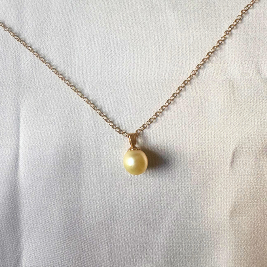 14k Gold & Natural Pearl